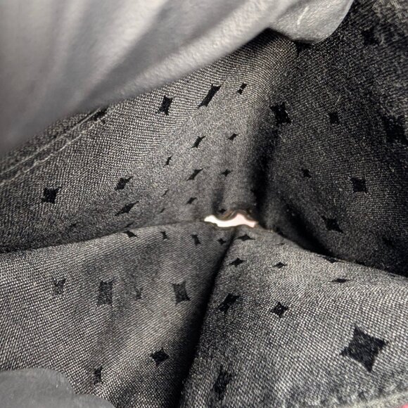 SOLD Fossil Black Pebbled Leather Maddox Tri Fold Folding Wallet 5.5" x 3.5" - Picture 10 of 11